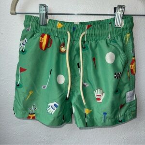 Skwosh "In The Hole" Swim Shorts boys golf swimwear